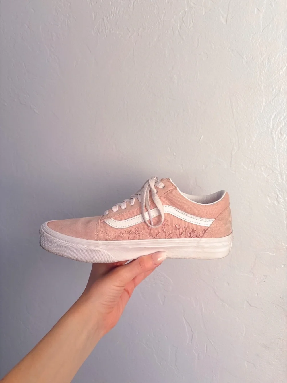 Pink Low Top Vans